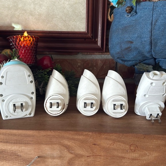 Glade Plug in Fan Double Lasting Impressions Scented Oil Warmers Bundle of 5 - Picture 5 of 8